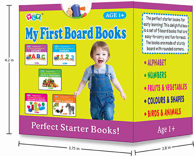 My First Board Books (Gift Pack) (Set of 5 Books)